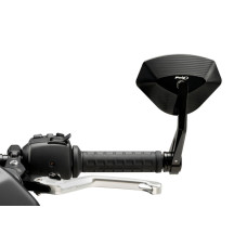 REARVIEW BACK MIRROR HI-TECH 5 - BLACK REARVIEW BACK MIRROR HI-TECH 5 - BLACK